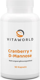 Vita World Cranberry und D-Mannose Kapseln 90 Stück – Bild 1 von 1