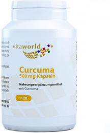 Vita World Curcuma 500 mg Kapseln 120 Stück – Bild 1 von 1