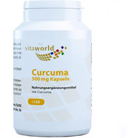 Produktbild von Vita World Curcuma 500 mg Kapseln 120 Stück