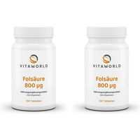 Produktbild von Vita-World Folsäure 800 µg Kapseln 100 Stück