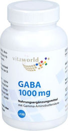 Vita World GABA 1000 mg Tabletten 120 Stück – Bild 1 von 1