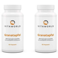Produktbild von Vita-World Granatapfelkonzentrat 500 mg Kapseln 60 Stück