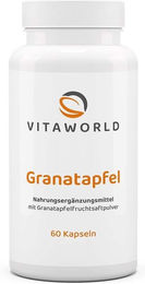 Vita-World Granatapfelkonzentrat 500 mg Kapseln 60 Stück – Bild 1 von 1