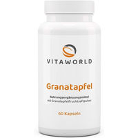 Produktbild von Vita-World Granatapfelkonzentrat 500 mg Kapseln 60 Stück