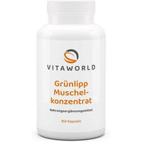 Produktbild von Vita-World Grünlippmuschelkonzentrat 500 mg Kapseln 150 Stück