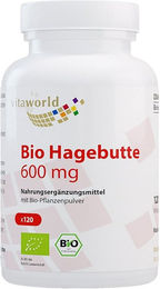 Vita World Hagebutte Bio Kapseln 600 mg 120 Stück – Bild 1 von 1