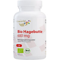 Produktbild von Vita World Hagebutte Bio Kapseln 600 mg 120 Stück