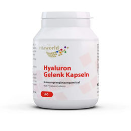 Vita World Hyaluron Gelenk Kapseln vegan 60 Stück – Bild 1 von 1