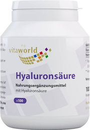Vita World Hyaluronsäure 100 mg Kapseln vegan – Bild 1 von 1