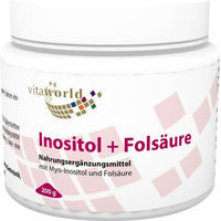 Produktbild von Vita World Inositol und Folsäure Pulver für Schwangere und Stillende