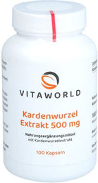 Vita World Kardenwurzel 500 mg Kapseln 100 Stück – Bild 1 von 1