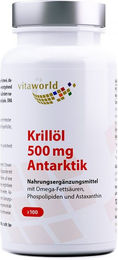 Vita-World Krillöl 500 mg Antarktis Kapseln – Bild 1 von 1