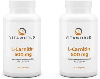 Vita-World L-Carnitin 500 mg Kapseln – Bild 1 von 1