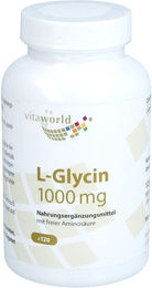 Vita World L-Glycin 1000 mg Kapseln vegan 120 Stück – Bild 1 von 1