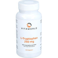 Produktbild von Vita World L-Tryptophan 250 mg Kapseln 120 Stück