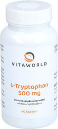 Vita World L-Tryptophan 500 mg Kapseln 60 Stück – Bild 1 von 1