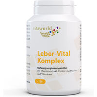 Produktbild von Vita World Leber-Vital Komplex Kapseln vegan ohne Zusatzstoffe