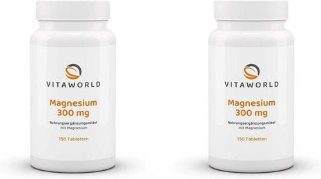 Vita-World Magnesium 300 Tabletten – Bild 1 von 1