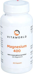 Vita World Magnesium 400 Kapseln 60 Stück – Bild 1 von 1