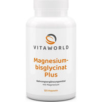 Produktbild von Vita World Magnesium Bisglycinat Plus Kapseln 120 Stück