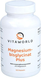 Vita World Magnesiumbisglycinat Plus Kapseln vegan 120 Stück – Bild 1 von 1