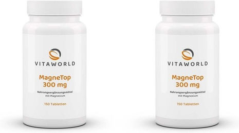 Vita-World MagneTop 300 Magnesium Tabletten 120 Stück – Bild 1 von 1