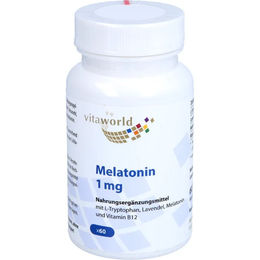 Vita World Melatonin 1 mg Kapseln vegan 60 Stück – Bild 1 von 1