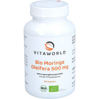 Produktbild von Vita World Moringa Oleifera 500 mg Bio Kapseln vegetarisch 120 Stück