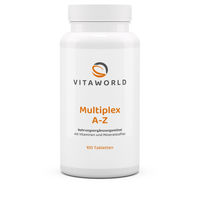 Produktbild von Vita World Multiplex Multivitamin A-Z Tabletten glutenfrei und laktosefrei 100 Stück