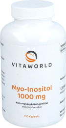 Vita World Myo-Inositol 1000 mg Kapseln für Frauen 120 Stück – Bild 1 von 1