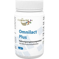 Produktbild von Vita World Omnilact Plus Kapseln vegan laktosefrei glutenfrei ohne Zusatzstoffe 60 Stück