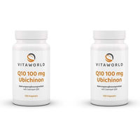 Produktbild von Vita-World Q10 Ubichinon 100 mg vegetarische Kapseln