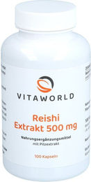 Vita World Reishi Extrakt 500 mg Kapseln vegetarisch – Bild 1 von 1