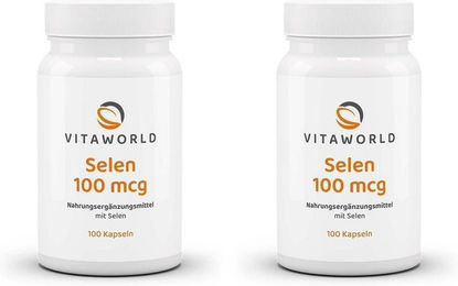 Vita-World Selen Natriumselenit 100 mcg Kapseln vegetarisch – Bild 1 von 1