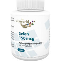 Produktbild von Vita World Selen Natriumselenit 150 mcg vegetarische Kapseln 100 Stück