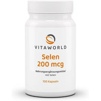 Produktbild von Vita World Selen Natriumselenit 200 mcg Kapseln vegan 100 Stück