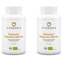 Produktbild von Vita-World Shatavari Bio Kapseln 180 Stück