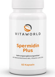 Vita World Spermidin Plus Kapseln ohne Zusatzstoffe 60 Stück – Bild 1 von 1