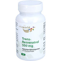 Produktbild von Vita World Trans-Resveratrol Vegan Kapseln 60 Stück