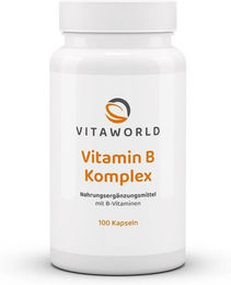 Vita World Vitamin B Komplex Kapseln 100 Stück – Bild 1 von 1