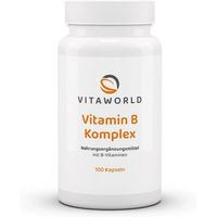 Produktbild von Vita World Vitamin B Komplex Kapseln 100 Stück