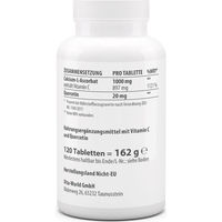Produktbild von Vita World Vitamin C 1000 gepuffert mit Quercetin Tabletten 120 Stück