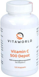 Vita World Vitamin C 500 Depot Kapseln 120 Stück – Bild 1 von 1