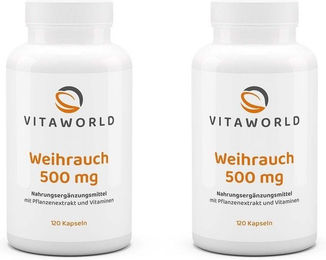 Vita-World Weihrauch Boswellia 500 mg Kapseln 120 Stück – Bild 1 von 1