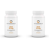 Produktbild von Vita-World Zink Gluconat 15 mg Kapseln ohne Gelatine
