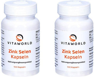 Vita-World Zink Selen Kapseln vegetarisch – Bild 1 von 1