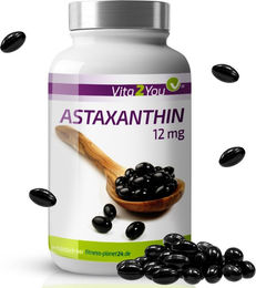 Vita2You Astaxanthin Kapseln 12 mg 60 Stück – Bild 1 von 4