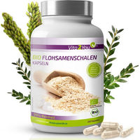 Produktbild von Vita2You Bio Flohsamenschalen Kapseln vegan ohne Zusatzstoffe 360 Stück