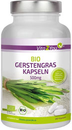 Vita2You Bio Gerstengras Kapseln vegan ohne Zusatzstoffe 360 Stück – Bild 1 von 4