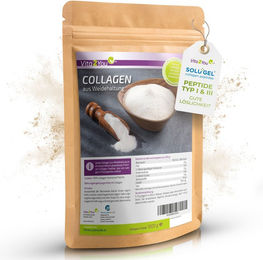 Vita2You Collagen Pulver Typ I und III aus Rind ohne Zusatzstoffe – Bild 1 von 3